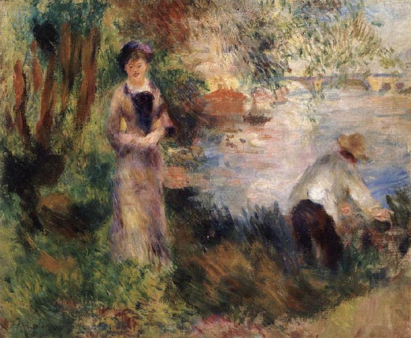 Pierre-Auguste Renoir On Chatou Island china oil painting image